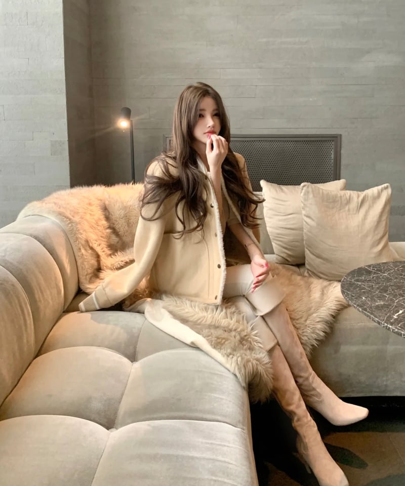 Reversible Boa Stadium Jacket【※在庫あり5日以内配送】 | gl