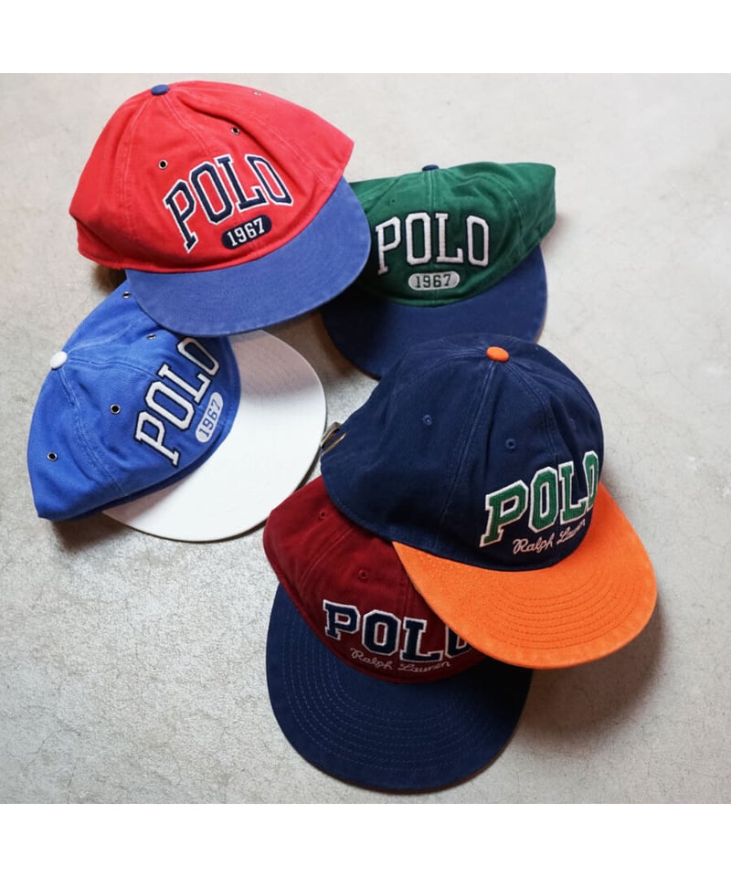 POLO RALPH LAUREN ＂TWILL BALL CAP / 1967＂ / P