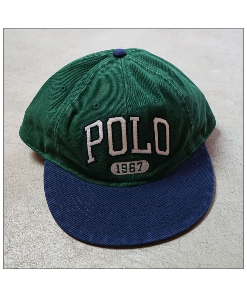 POLO RALPH LAUREN ＂TWILL BALL CAP / 1967＂ / G