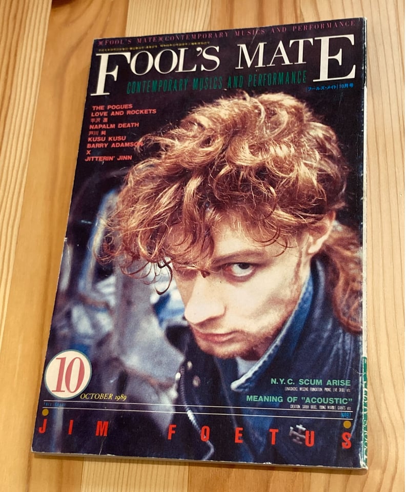 平沢進インタビュー□FOOL'S MATE□1989年 | コトナ書房