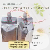ボトルセット】パラシャンプープラス＆パラトリートメントプラスセット