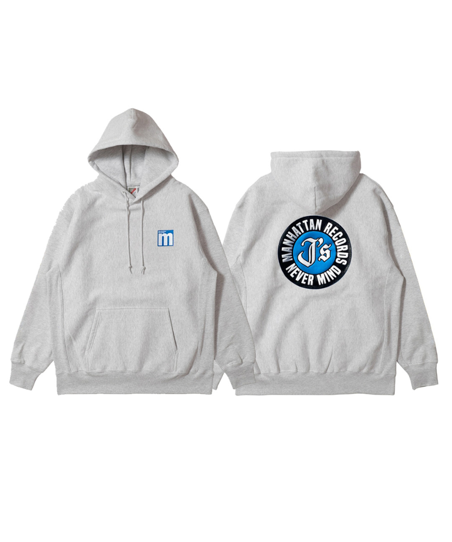 J's】JSF x Manhattan Records フード付きパーカー