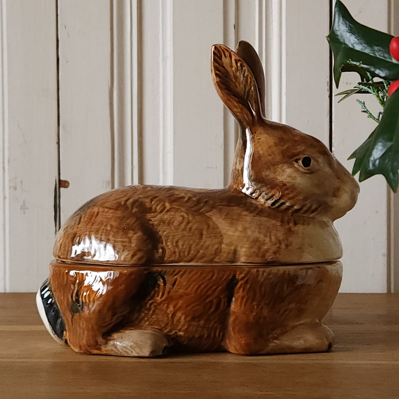 ウサギのテリーヌポット | リボンときどきネコ