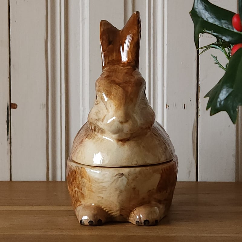 ウサギのテリーヌポット | リボンときどきネコ