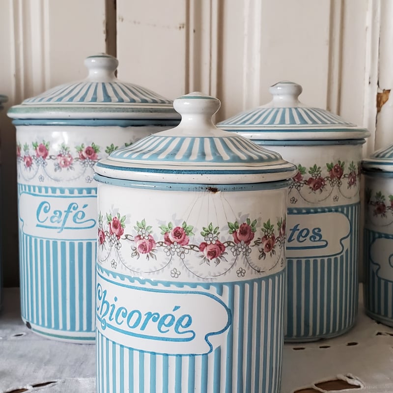 BB社ローズバンドキャニスターフルセット | リボンときどきネコ