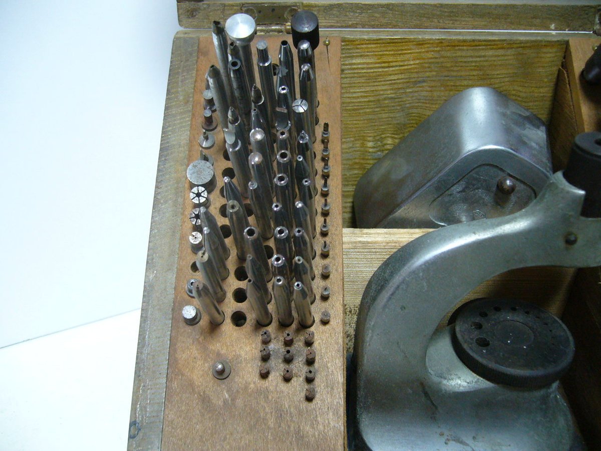 GEM ポンス台 たがねセット 時計工具 時計修理 木箱付き 時計 Amazon