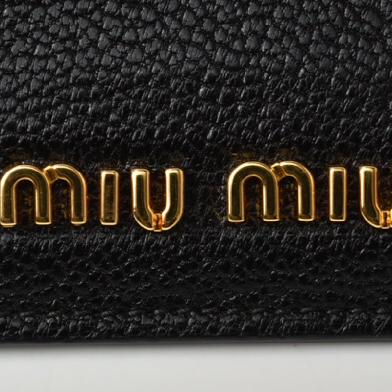 ミュウミュウ カードケース/名刺入れ miumiu 5MC208 MADRAS/マドラス