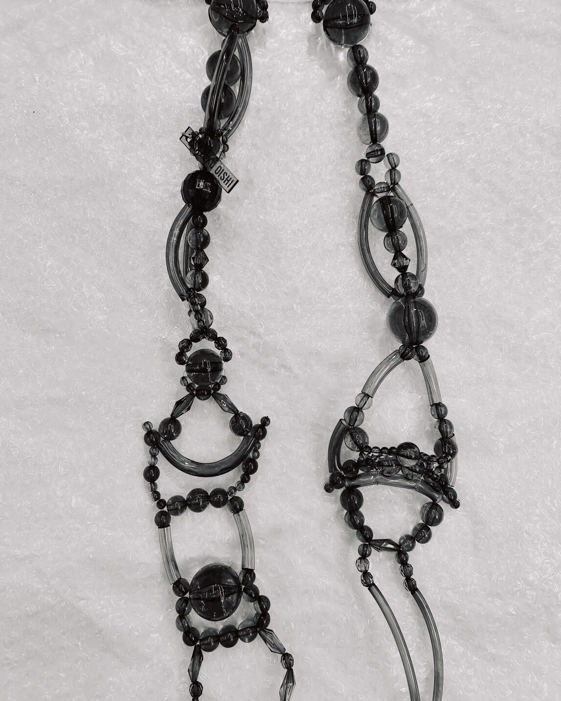 受注生産】Satoko Oishi / strap (clear black) | JURK