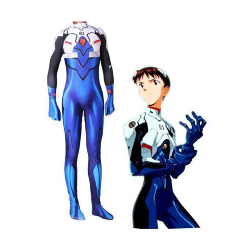 碇シンジ コスプレ 衣装 プラグスーツ S～XXXL エヴァンゲリオン 劇場