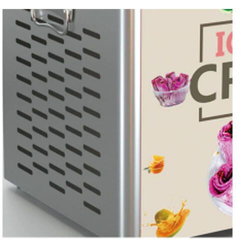 アイスクリームメーカー】 ロールアイス 機械 110V 家庭用 簡単 【業務