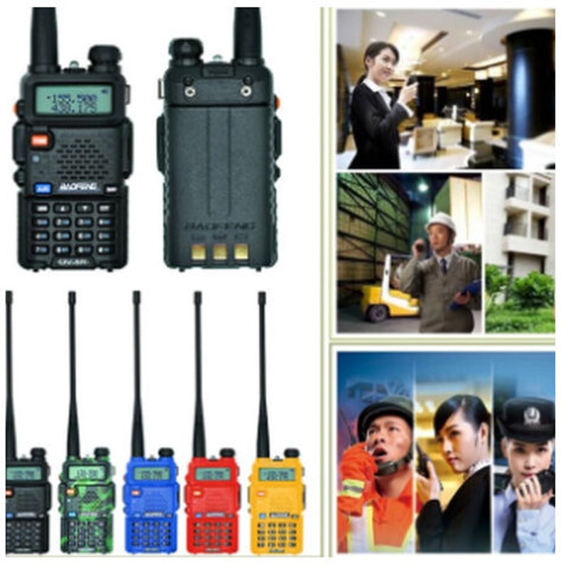 BAOFENG トランシーバー 二台セット ポータブル イヤホンマイク