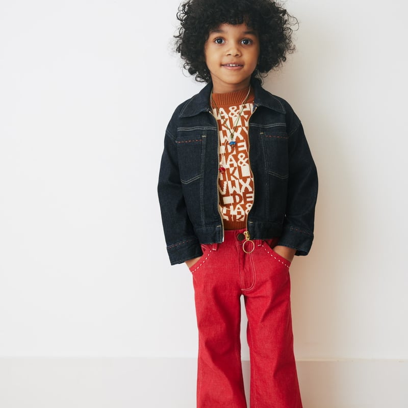 Misha & Puff Zip Jacket - Indigo Denim | Baby S