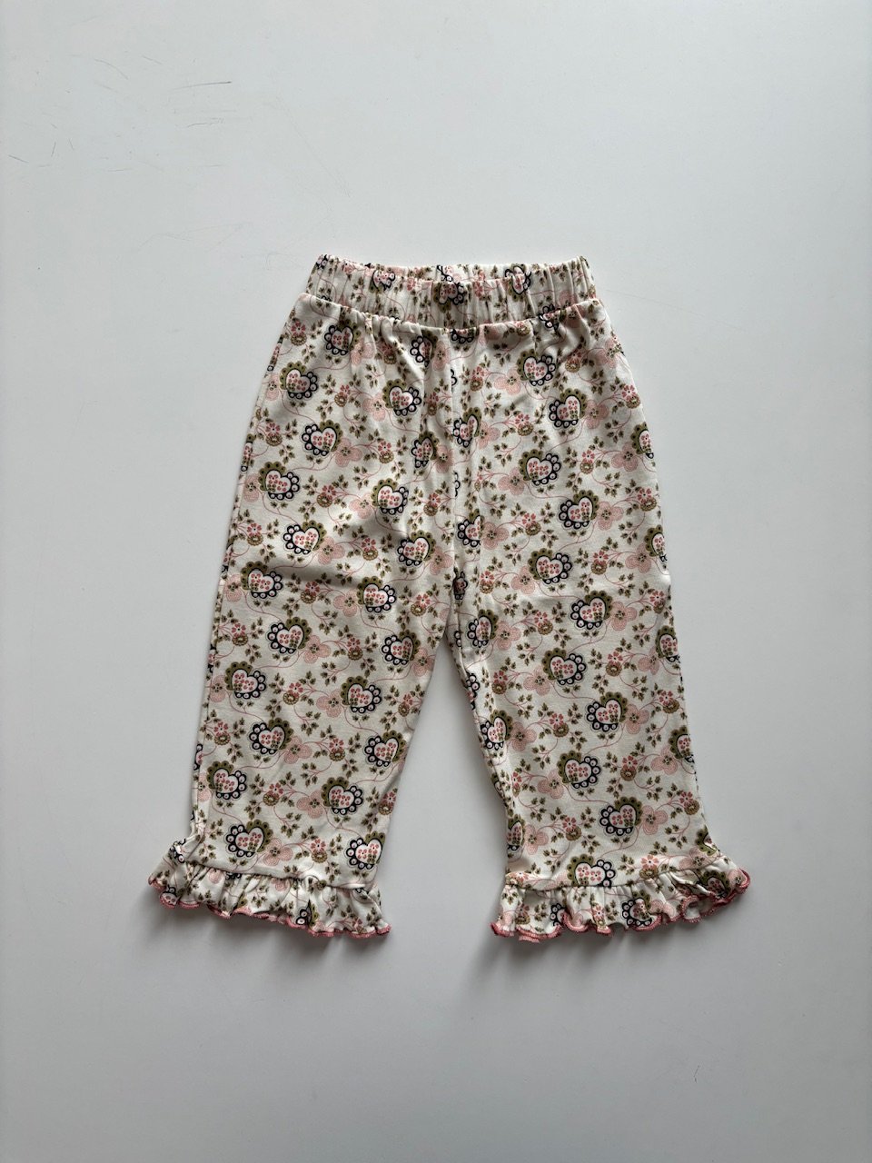 Misha & Puff Ruffle Pedal Pusher - Sugar Calico