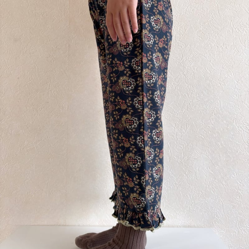 Misha & Puff Ruffle Pedal Pusher - Sugar Calico