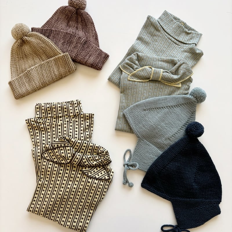 Misha & Puff Turtleneck - Raffia Little House F