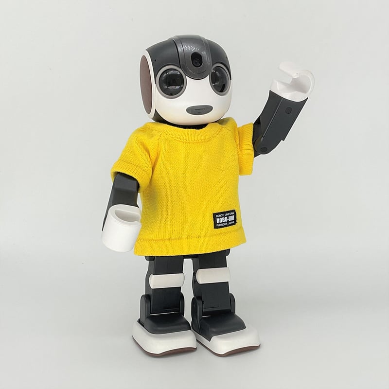 ロボホン公式】ニットカラーTシャツ イエロー | Robot Closet - ロボクロ -