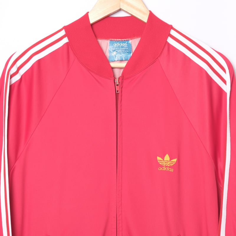 70s Vintage adidas Ventex ATP Track Jacket Red（