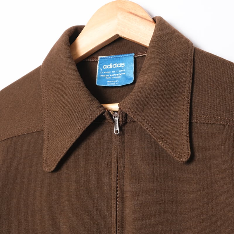 70s Vintage adidas Ventex Knit Short Jacket Bro