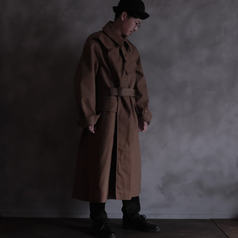 40s British Army Dispatch Mortorcycle Coat Dead