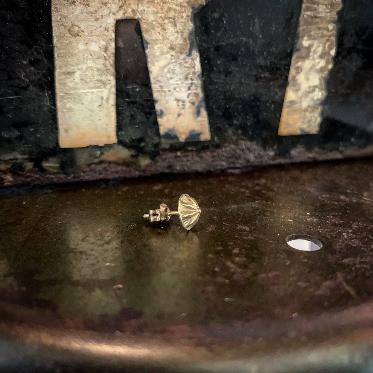 CELLMAN2DEERMES】 （MASAYOSHI）/ K18 earring（pie