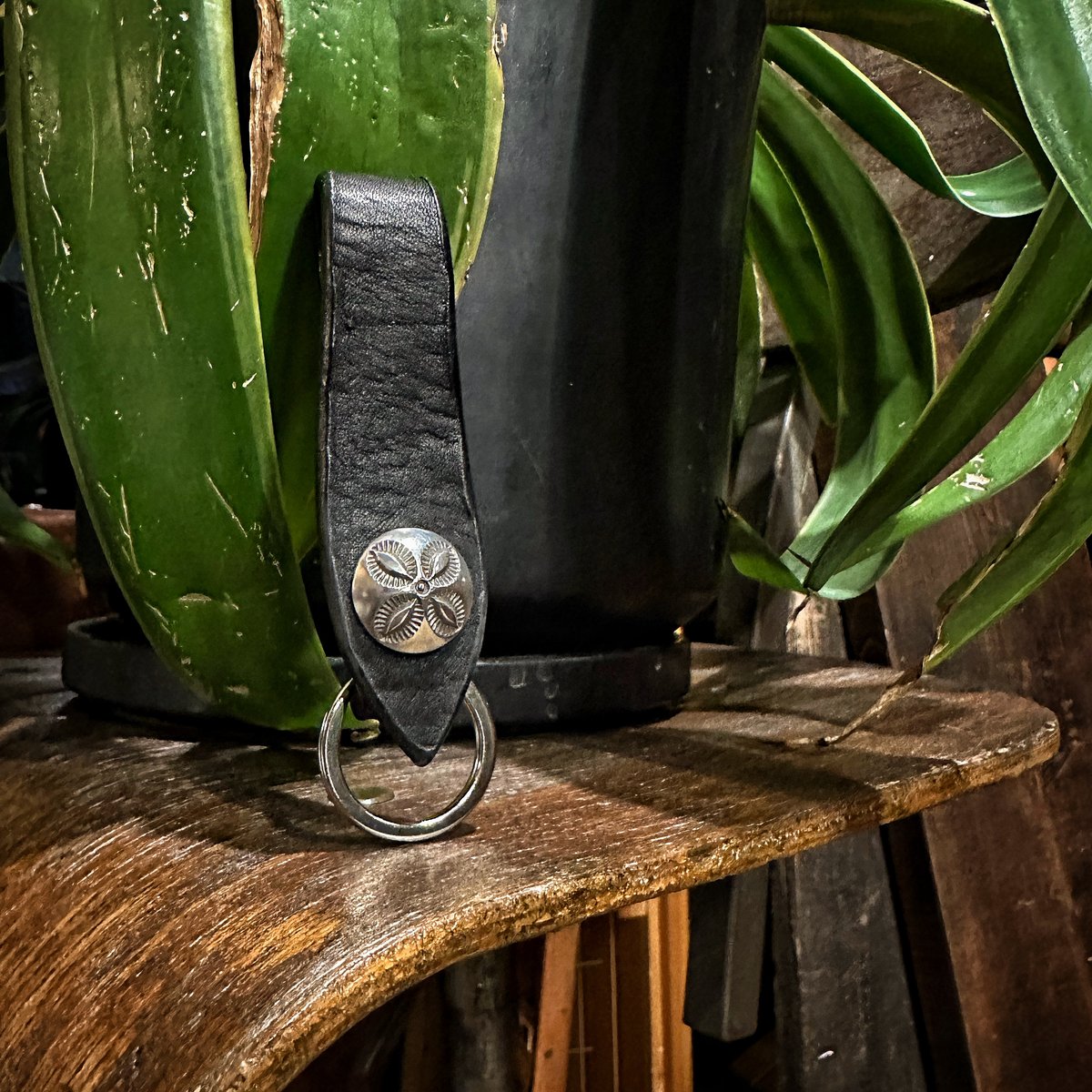 Dutch Leather Company × MASAYOSHI Key holder【BL