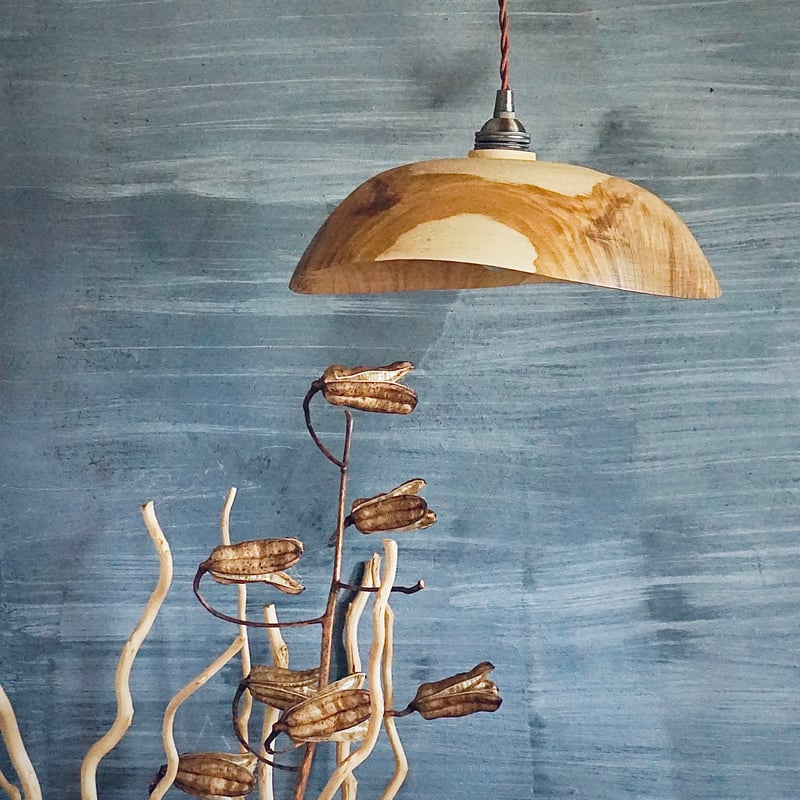 ランプシェード (桜1) | NU woodworks