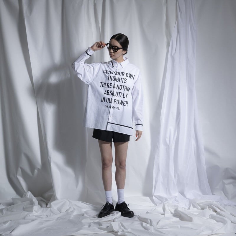 THOMAS MAGPIE トーマスマグパイ logo shirt 【2211103】 |