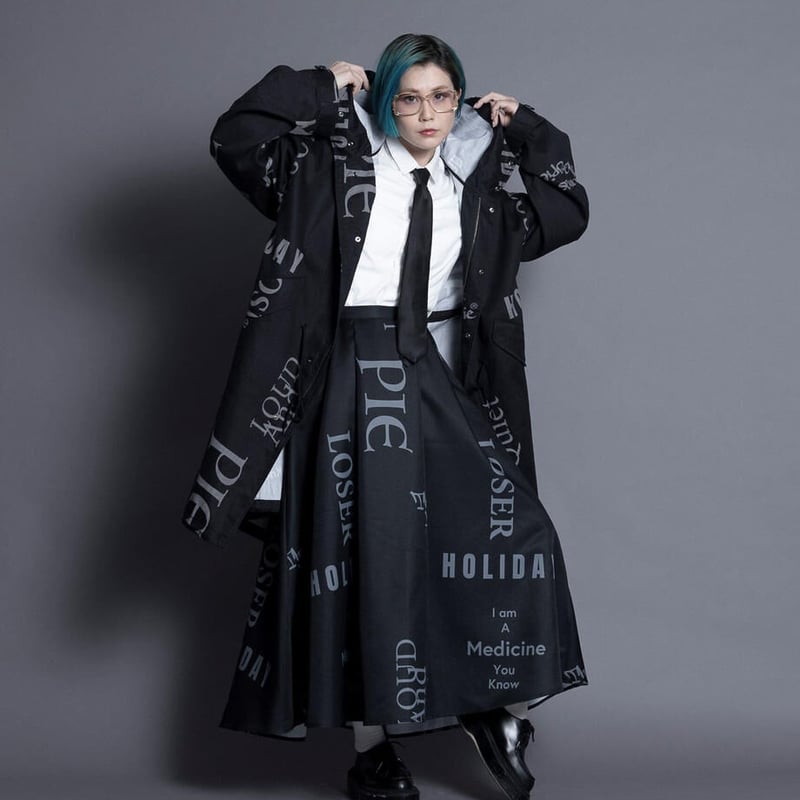 THOMAS MAGPIE トーマスマグパイ logo skirt【2213601】 | geep