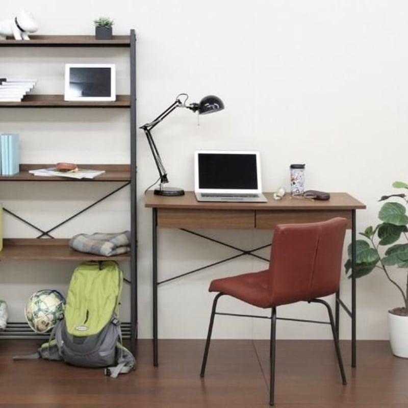 American walnut × steel desk / シンプルで使い勝手の良いおしゃれ