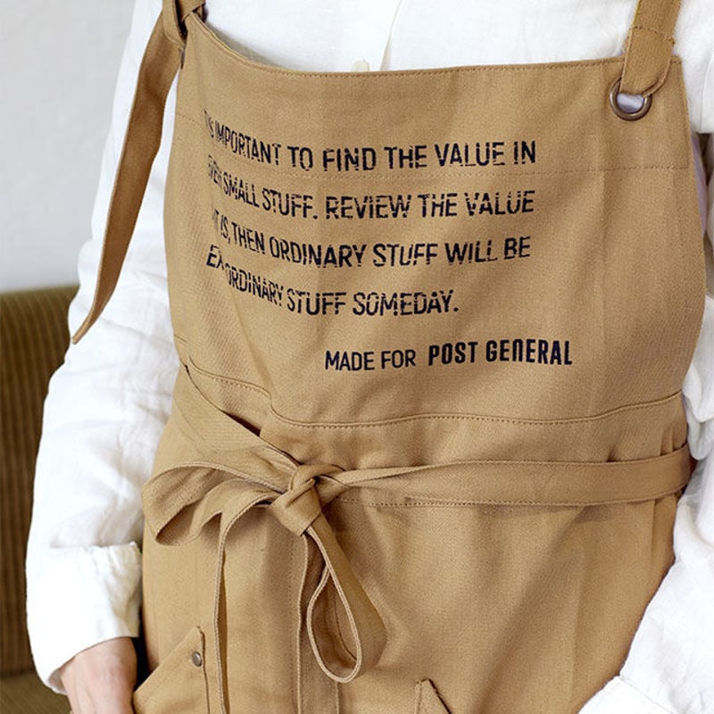 メンズライクなビンテージ風 ワークエプロン / WORK APRON 421