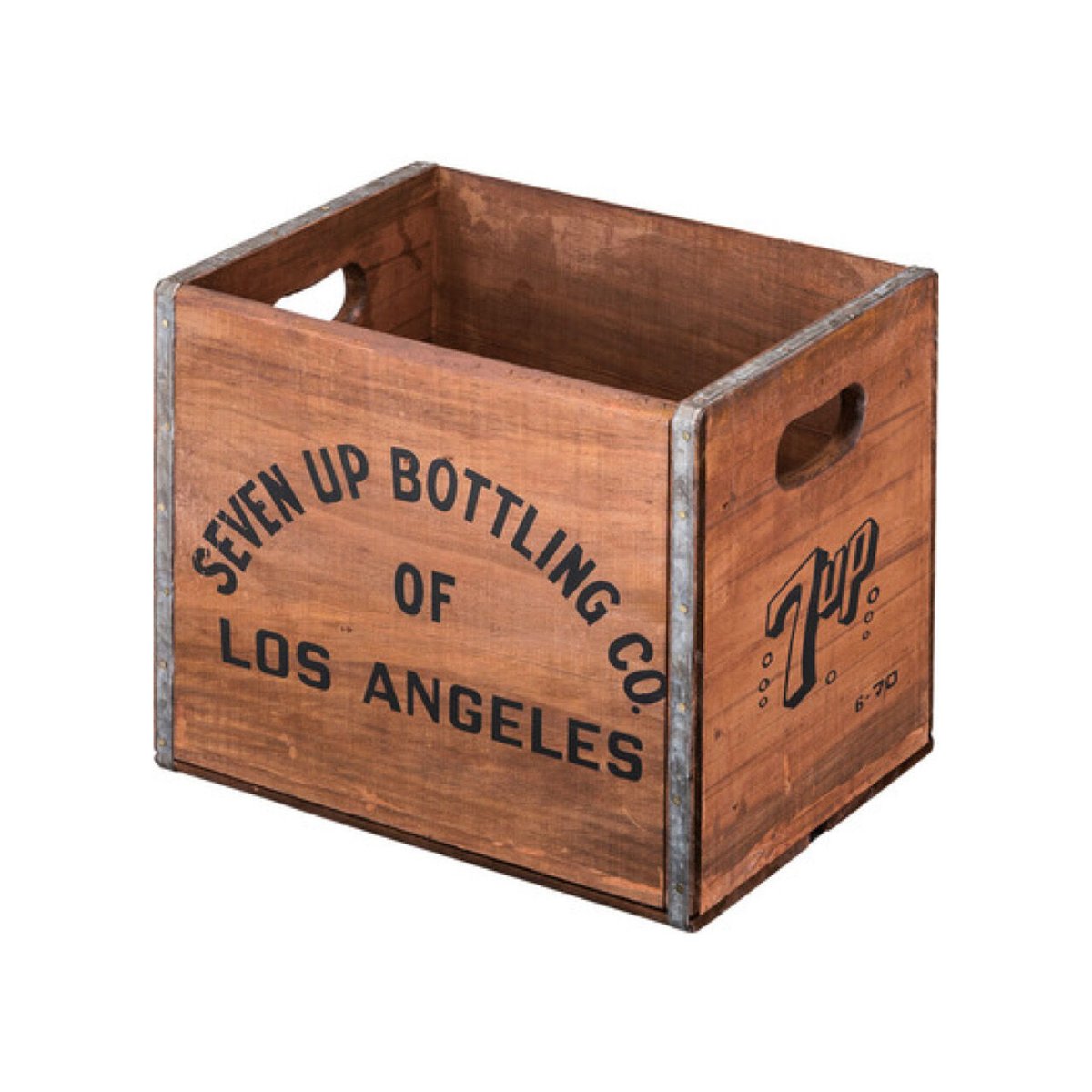 VINTAGE LIKE 7UP WOOD BOX / ウッドボックス / M , L /