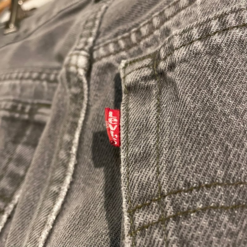 90s Levi's 501 先染め ブラックデニムパンツ 32×33 USA製 1990年