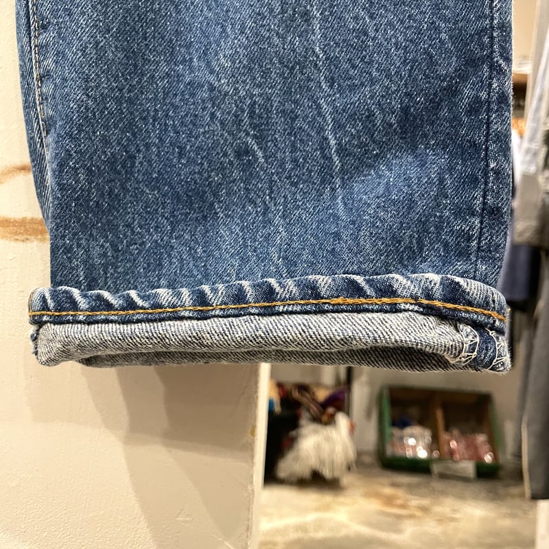 Levi's 501 80年代 リーバイス501 内股シングル 黒カンヌキ 脇割 裾裏