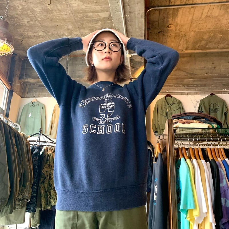 60s Vintage sweat カレッジスウェット ヴィンテージスウェット CHRISTC