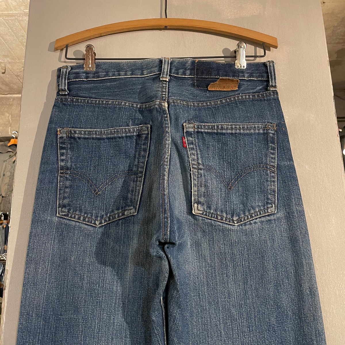 70s Levi's 505 0217 66前期 30×33 42 TALON ZIP リーバ