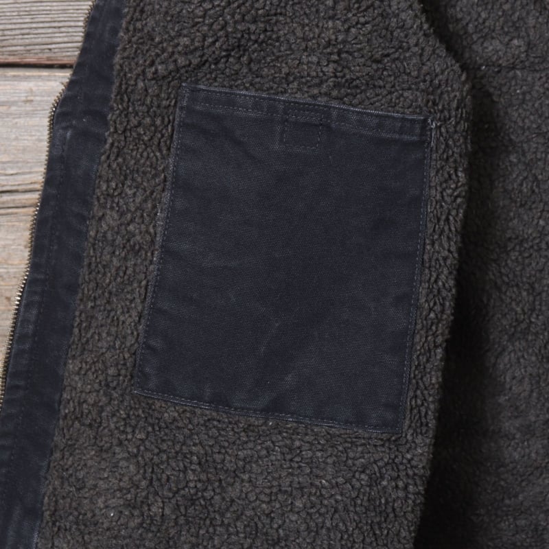 carhartt ダックベスト 黒 ボアライナー Lサイズ カーハート (Y0045