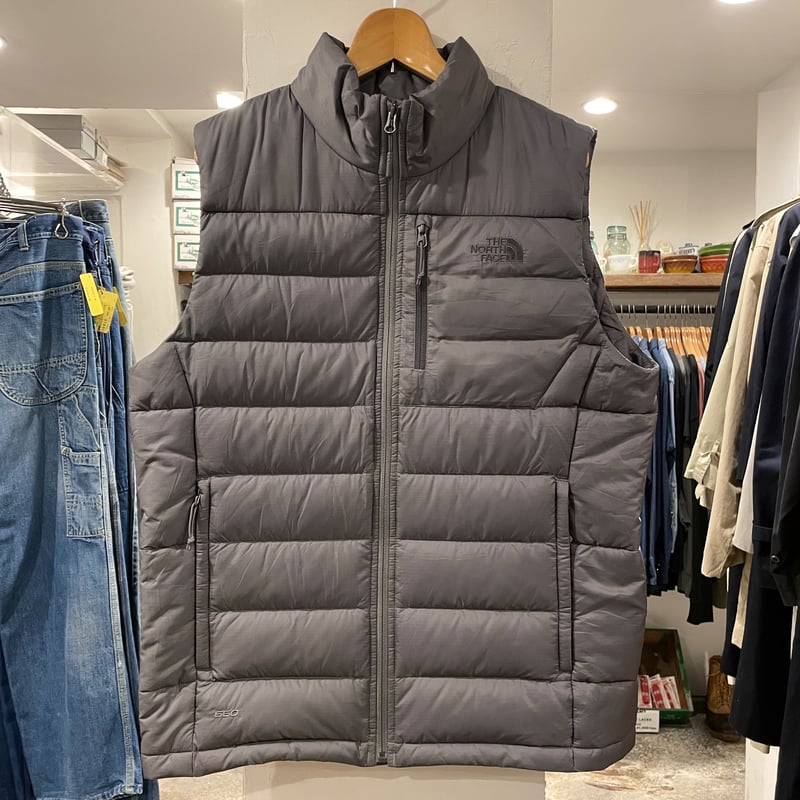 THE NORTH FACE ダウンベスト 550フィル グレー Mサイズ ノース