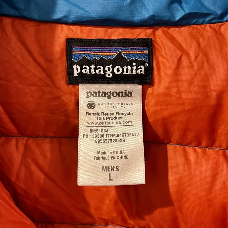 patagonia ダウンセータージャケット パタゴニア ダウンジャケット L