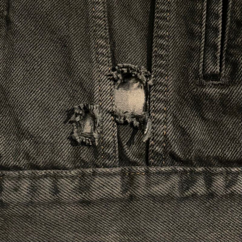80s Levi's 70506 後染めブラック デニムジャケット USA製 Size 40相