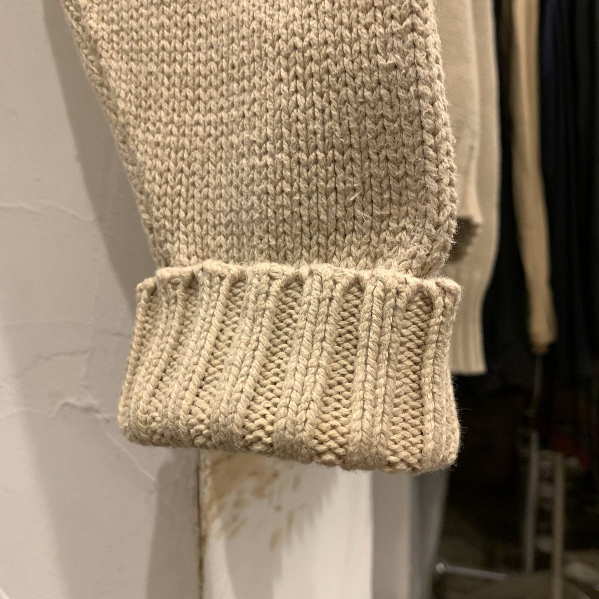 90s RRL コットンニットセーター ダブルアールエル Ralph Lauren