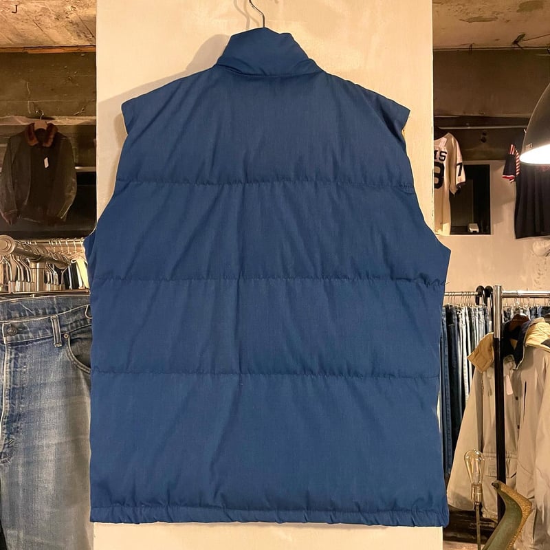70s〜 THE NORTH FACE ダウンベスト 茶タグ USA製 ザノースフェイス (S