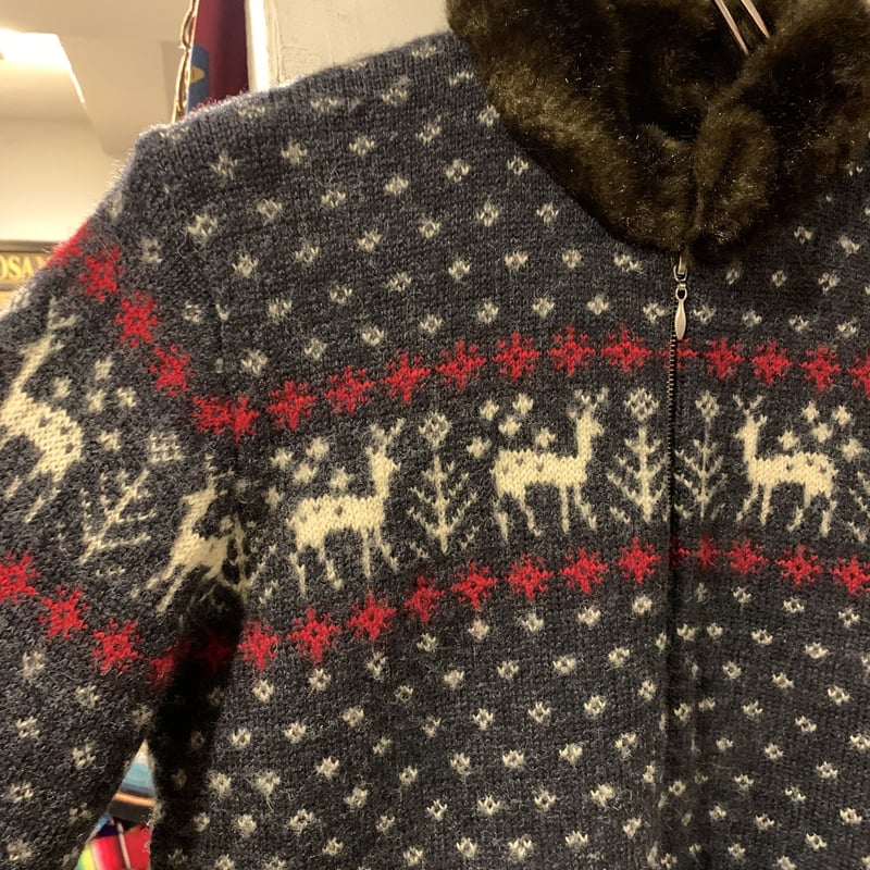 LAUREN Ralph Lauren フルジップニットセーター ラルフローレン