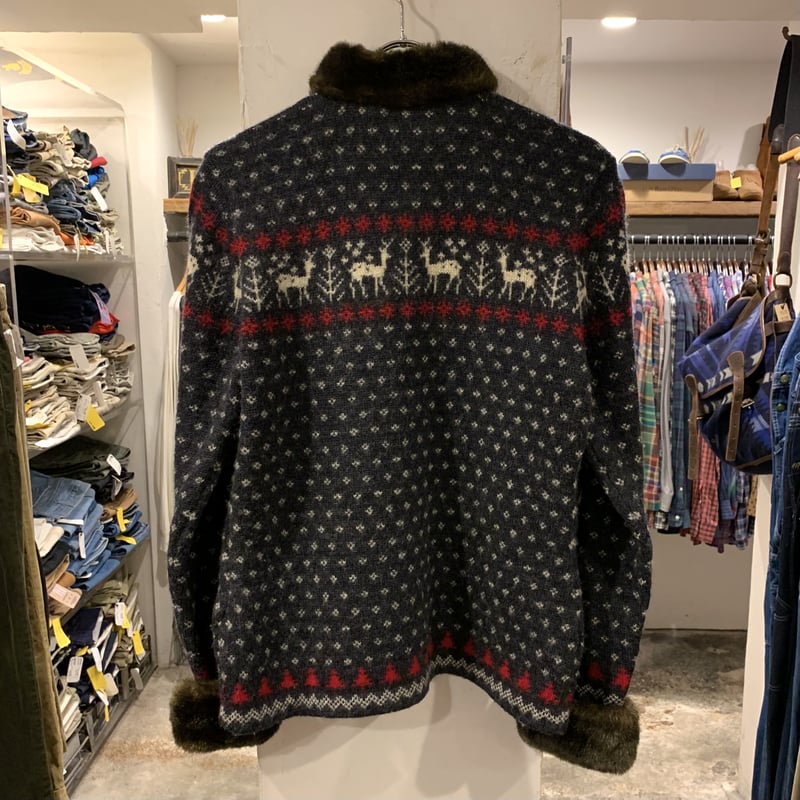 LAUREN Ralph Lauren フルジップニットセーター ラルフローレン