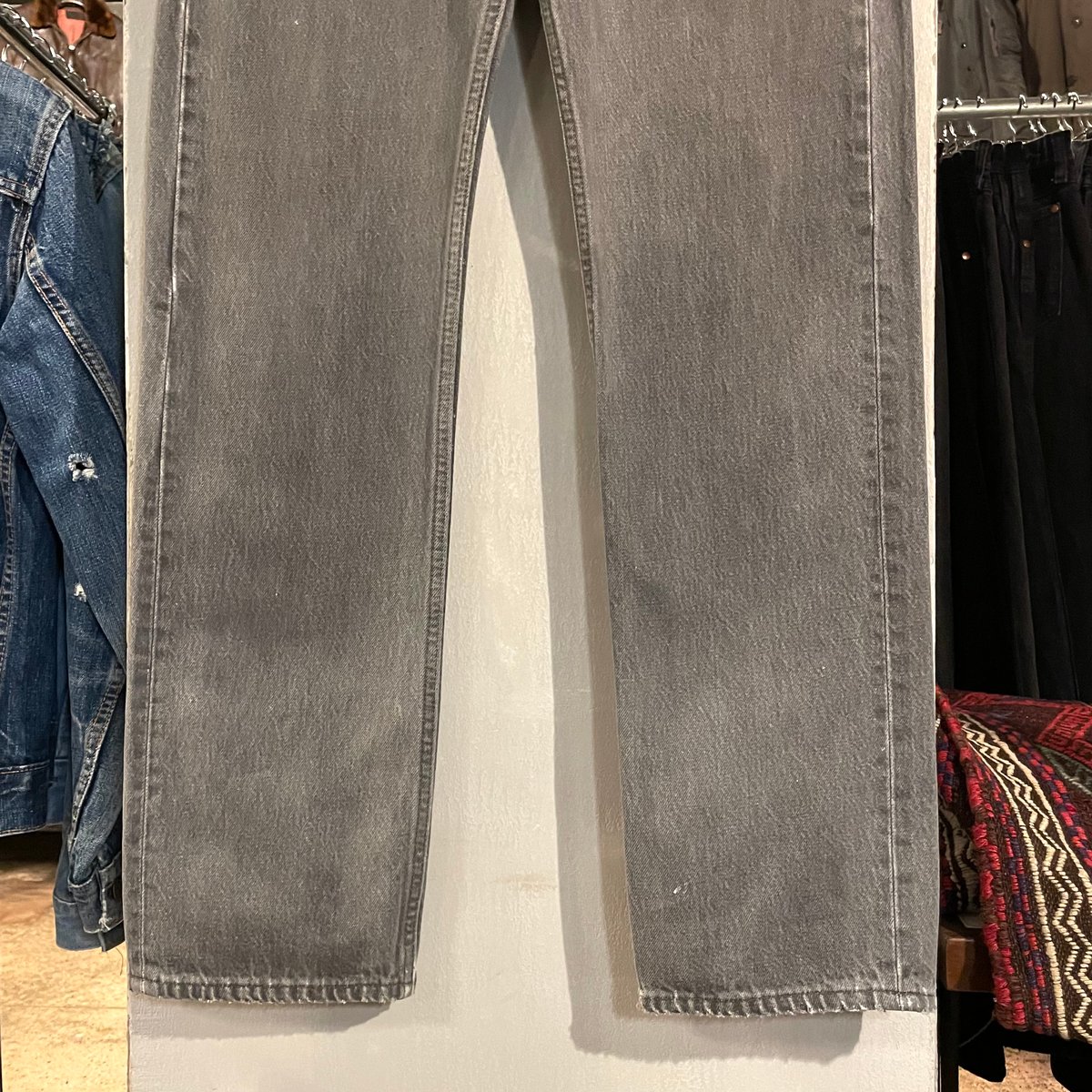 90s Levi's 501 先染め ブラックデニムパンツ 32×33 USA製 1990年