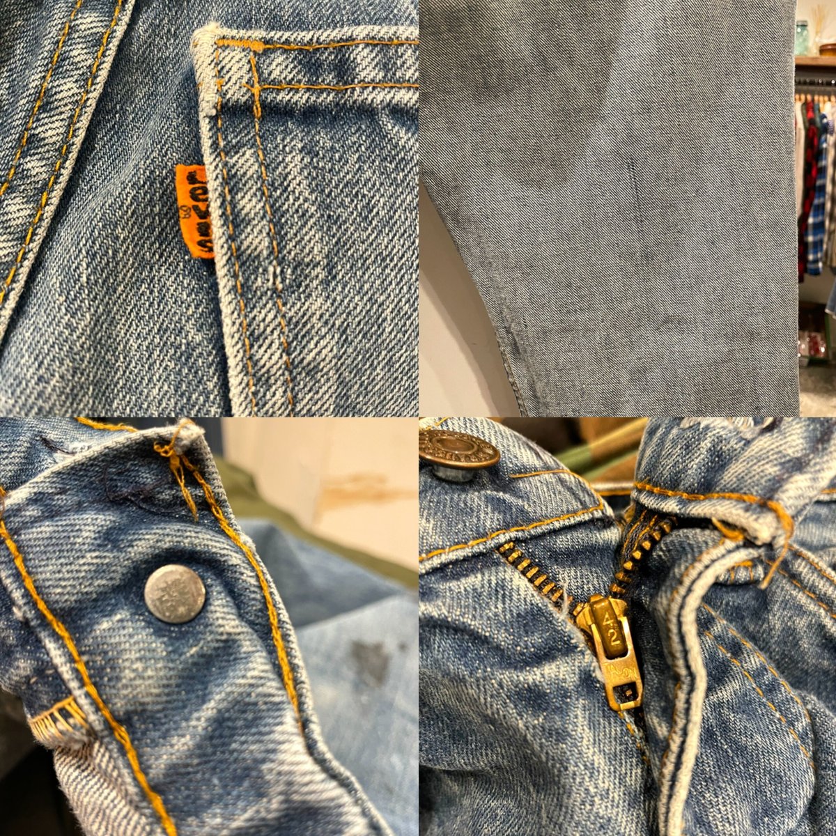 Levis 646 1979年 USA製 スモールe オレンジタブ ベルボトム フレア