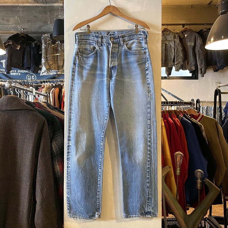 80s Levi's 501 赤耳 32×31 リーバイス デニムパンツ ボタン裏524 ヴィ
