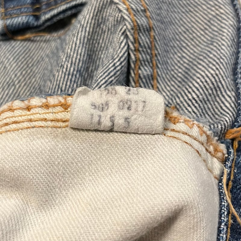 70s Levi's 505 0217 66前期 30×33 42 TALON ZIP リーバ