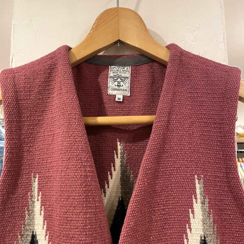 ORTEGA'S CHIMAYO VEST ヴィンテージ チマヨベスト オルテガ社製 (S06