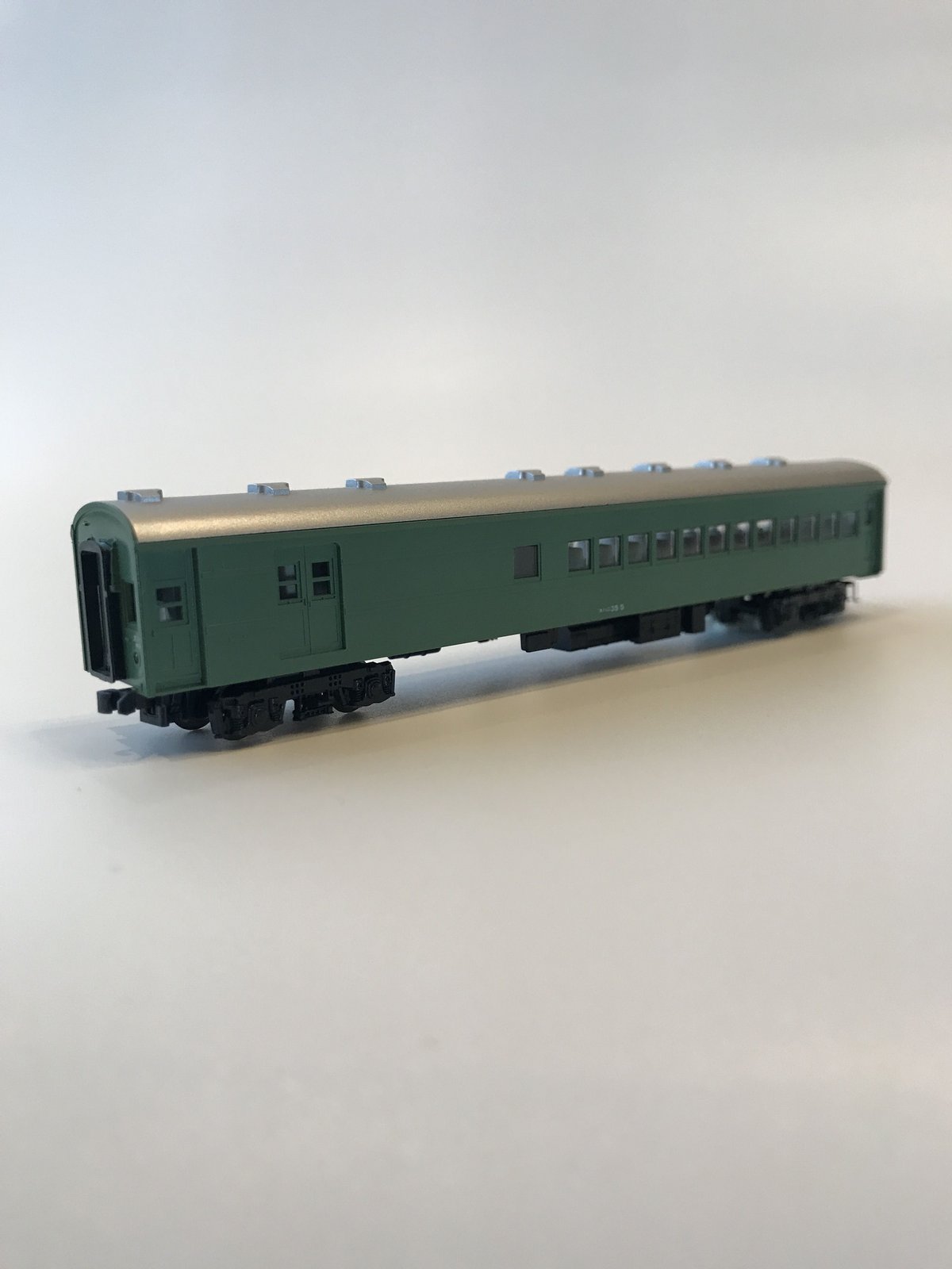 ◎KATO スハニ35-5 品番10-234 特急「はと」青大将 基本セット バラシ