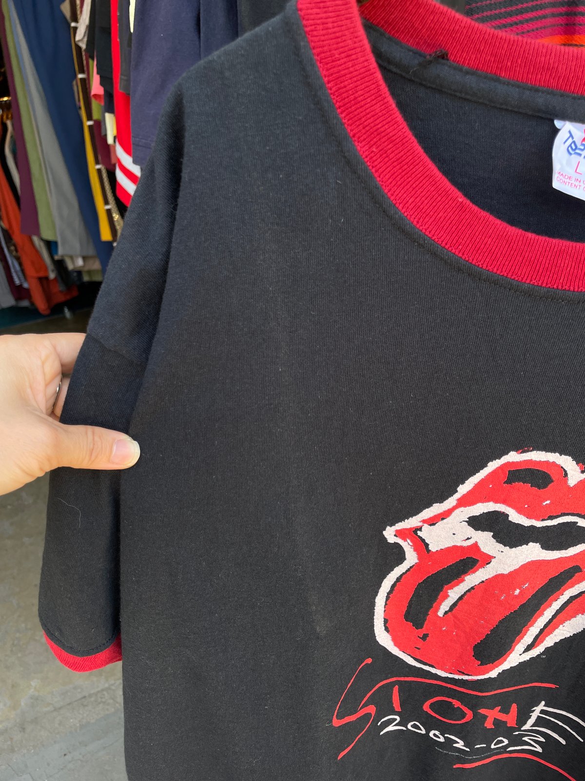 the Rolling Stones 2002-03 SATISFACTION tour te